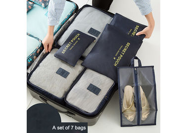 China Nuevo bolso del organizador del viaje de las telas de malla del estilo plegable para los cubos que embalan proveedor