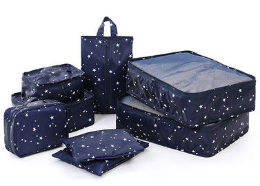 China El bolso de moda del organizador del viaje de los cubos 8PCS fija 6 colores para el embalaje del viaje proveedor