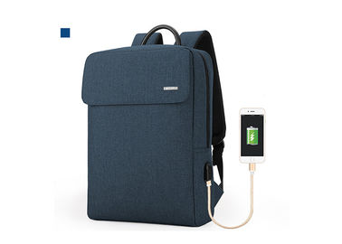 China Bolso de la mochila del ordenador portátil de la capacidad grande USB del negocio, mochila anti con el cargador USB, mochila del hurto del viaje proveedor