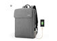 Bolso de la mochila del ordenador portátil de la capacidad grande USB del negocio, mochila anti con el cargador USB, mochila del hurto del viaje proveedor