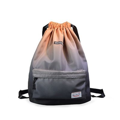 Mochila fácil del gimnasio del lazo que lleva, modelo impermeable de la cuchilla de hoja de la mochila de los deportes